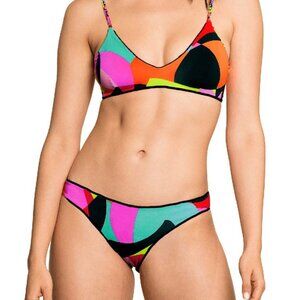NWT Maaji Bralette Bikini Top & Bottom Reversible 2 Piece Set Medium M